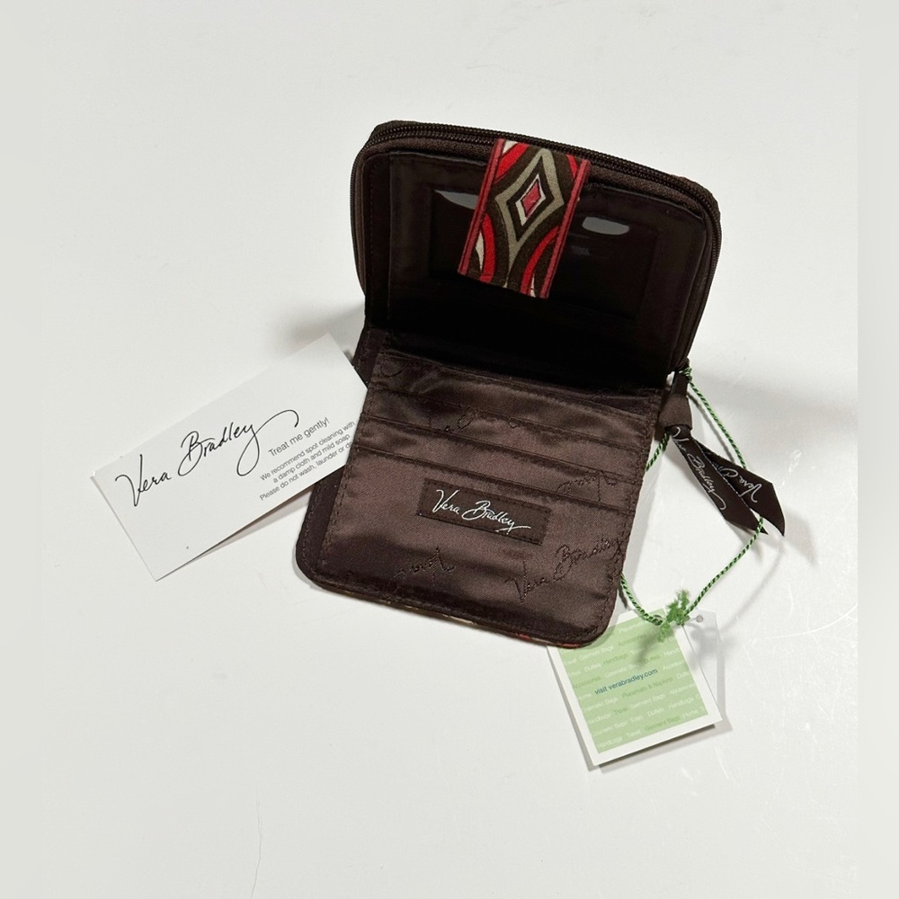 Vera Bradley Mini Zip Wallet Puccini